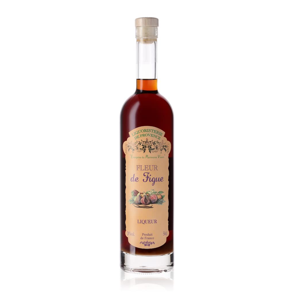 Feigen-Likör „Fleur de Figue“, aus Frankreich, 0,5 L, 24% Vol.