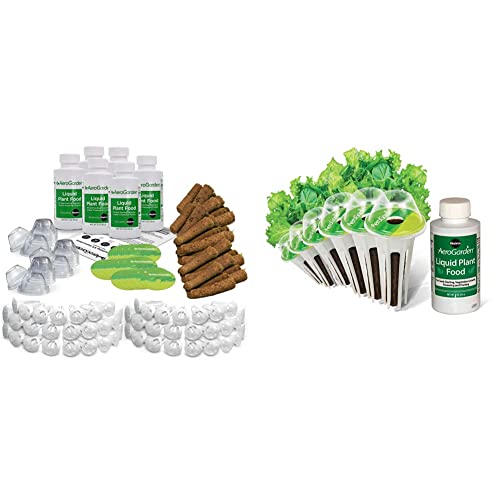 Aerogarden Grow Anything Seed Pod Kit (50-Pod) Green & Salad Greens Seed Pod Kit With Red And Green Leaf, Romaine And Butter Head Lettuce, Liquid Plant Food And Growing Guide (6-Pod) #TOP7