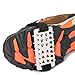 BESPORTBLE Non-Slip Ice Shoes Gripper Lacing Crampons 26 Teeth Protective Shoe Chain for All-ice Traction
