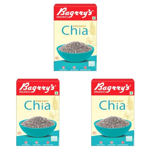 Image of Bagrry's Organic Chia, 150gm Box (Pack of 3)