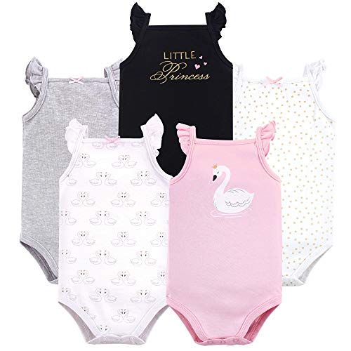Image of Hudson Baby Unisex Baby Cotton Sleeveless Bodysuits