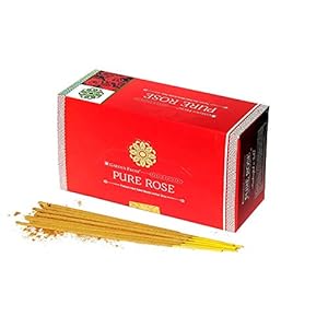 Tuzech Natural Incense Sticks for Meditation Yoga, Relaxation,Healing Cleanse&Purify Hand Rolled Incenses with Natural Bamboo –12 Flavours Gift Box (90 Gram, Assorted with Incense Holder)