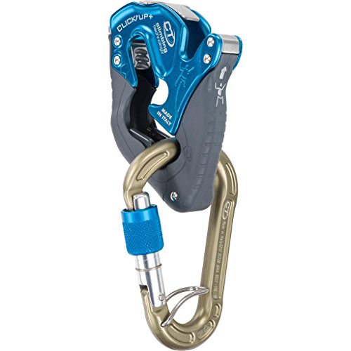 Climbing Technology Click-UP+ Kit assicuratore, Azzurro, Taglia Unica