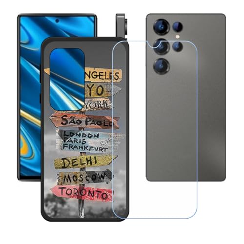 BMPNLSZ �K�p Oukitel C66�p+HD�����K���X�ɓK�����ėpTPU�P�[�X�A�V���J�Q���P�[�X�o���p�[�ی�o�b�N�P�[�X-Oukitel C66�p�ɓK����9�d�x�X�N���C�u�h�~�X�N���[���v���e�N�^(6,73") - LH100