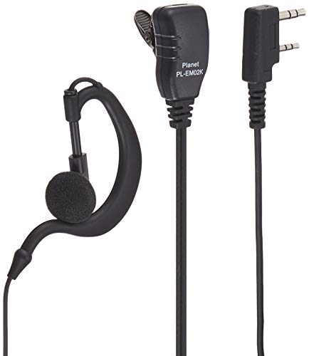 Amazon | Planet Exa ケンウッド EMC-3/EMC-11互換 耳掛け