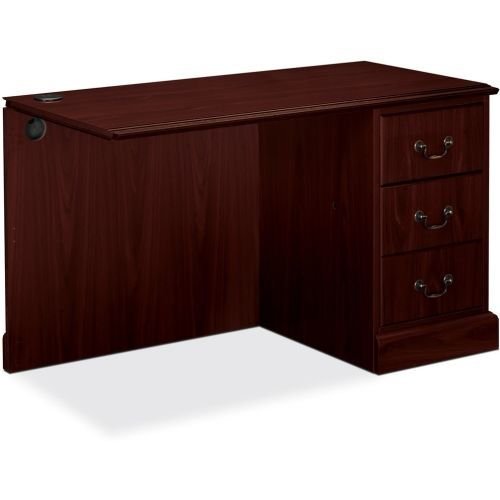 o HON Company o - Right Pedestal Return, 48"x24"x29-1/2", Mahogany