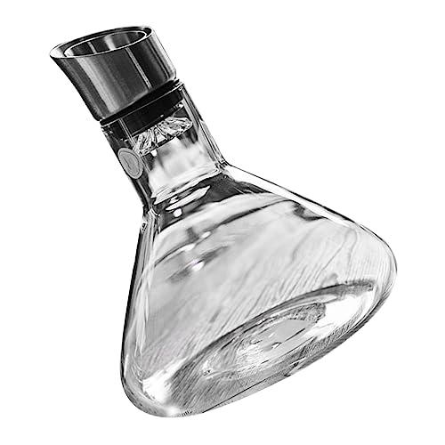 GRIRIW High Borosilicate Glass Wine Decanter for Aerating Dispensing Elegant Party Supply Wedding Present Kitchen Accessory for Wine Lovers