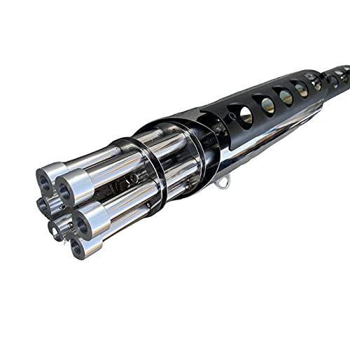 Diabolus z_n^[JuCT125pKgO}t[ CT48/Diablo Custom Works Gatling Gun Exhaust Full system For CT125/RobgX^C }t[