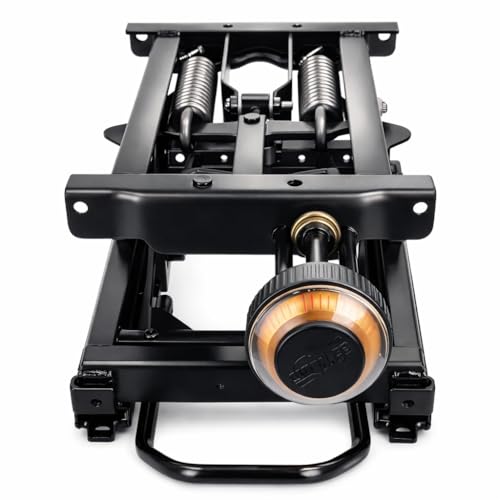 Heavy Duty Seat Base, Front Handle for Easy Transport and Stability Mechanical Suspension Comfort...