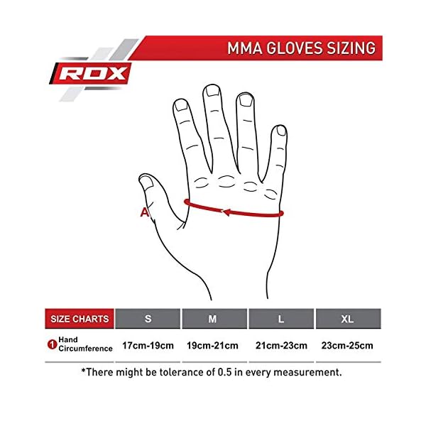 RDX-MMA-Gloves-Noir-Maya-Hide-Leather-Ventilated-Open-D-Cut-Palm-Padded-Grappling-Sparring-Mitts-Cage-Fighting-Kickboxing-Mixed-Martial-Arts-Muay-Thai-Training-Punching-Bag-Pads-Workout-Black RDX MMA Gloves Noir, Maya Hide Leather, Ventilated Open D-Cut Palm, Padded Grappling Sparring Mitts, Cage Fighting Kickboxing Mixed Martial Arts Muay Thai Training, Punching Bag Pads Workout, Black