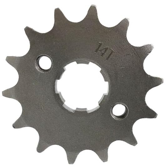 Pignon avant 14 dents 428 pour moto CRF230 et transmission XR230