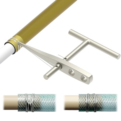 ZEYjon PKPKAUT Hardware Manual de mangueira, antiga Hardware Reborn The Clamper, aço inoxidável multifuncional mangueira tubo Tensor ferramentas para Manutenção de tubulação doméstica