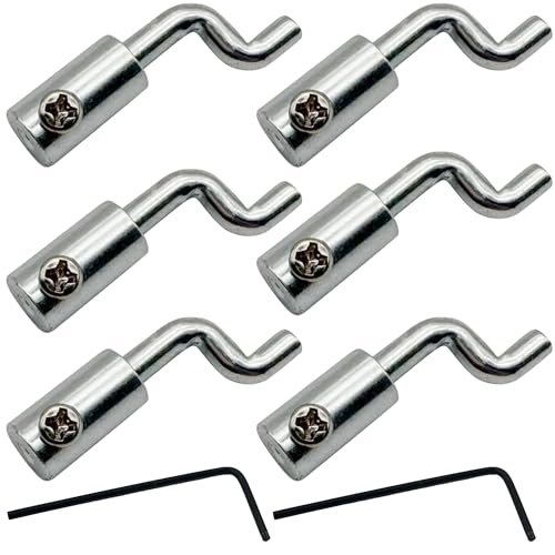 Image of 6 Pcs Z Bend Throttle Cable End Universal Cable Wire Stop for Lawn Mower Mini Bike Go Kart Motor Engine Brake Cable Adjustable Z Head