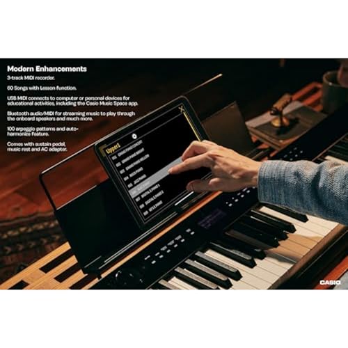 Image of Casio Privia PX-S3100 88-Key Weighted Digital Piano | 700 Tones | Slim