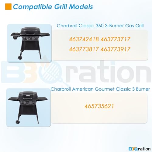 Image of Grill Parts Kit for Charbroil Classic 360 3-Burner 463613717