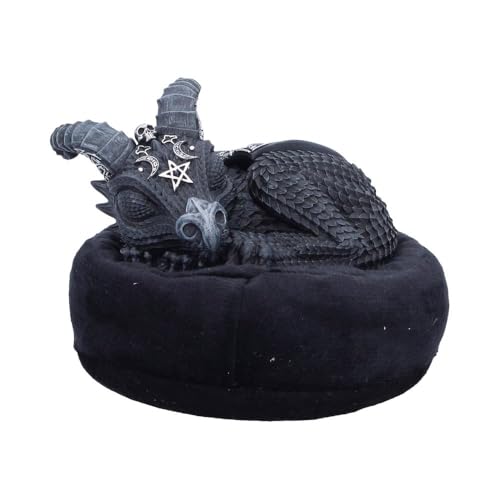 Image of Nemesis Now Lucifly Dreams Cult Cuties Dragon Figurine – Sleeping Gothic Fantasy Dragon Ornament