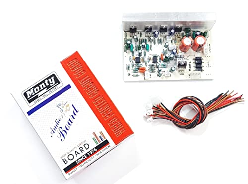 Image of Monty Home Theater Kit Board 4.1 High Bass Amplifier Circuit Board Tda2030 Based for Outdoor Audio, Gaming Systems, DIY Audio Projects etc.