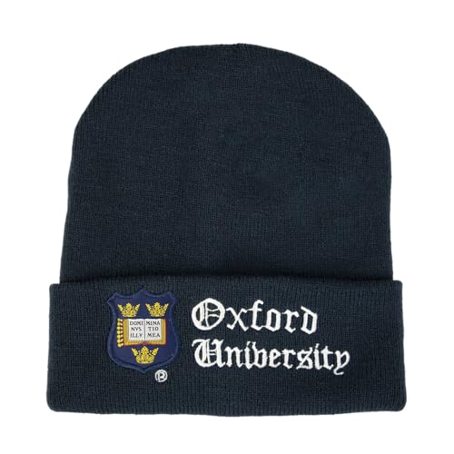British Heritage Brands OUB101 Licensed Unisex Oxford University Ski Hat Navy