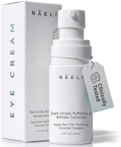Apple Stem Cell Eye Cream for Dark Circles, Puffiness & Wrinkles