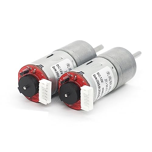 Motor de engranaje 370 DC con caja de cambios metálica robusta de 12V 2