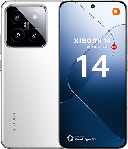 Xiaomi 14 Smartphone De 12 512 Gb, Lentes Leica Summilux, Snapdragon 8 Gen 3, Pantalla Amoled 6.36 120hz, Hypercharge 90w, Blanco Versión Es Xiaomi 14 Smartphone De 12 512 Gb, Lentes Leica Summilux, Snapdragon 8 Gen 3, Pantalla Amoled 6.36 120hz, Hypercharge 90w, Blanco Versión Es