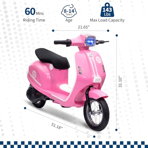 24V Waterproof Moped Scooter