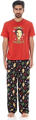 Elf Son of a Nutcracker 3 Pieces Set Lounge Pants T-Shirt and Men's Underwear3