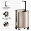 LEVEL8-Lightweight-Carry-on-SuitcaseLuggage-Suitcase-Set-ABSPC-Hardshell-Spinner-Trolley-for-Luggage-with-Double-TSA-Locks-Champagne-36L68L104L3-Pcs-Set LEVEL8 Lightweight Carry-on Suitcase,Luggage Suitcase Set, ABS+PC Hardshell Spinner Trolley for Luggage with Double TSA Locks (Champagne, 36L/68L/104L,3 Pcs Set)