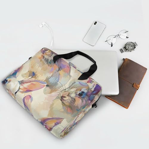 Funda para portátiles 15.6 pulg con asa y correa miniatura 7