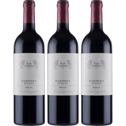 Paolo Conterno Bricco Barbera d'Asti DOCG Rotwein Rot Trocken VEGAN Italien...