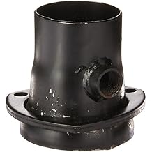 Hedman Hedders 21143 Oxygen Sensor Header Reducer Tube Size 2.5 in. Collector Size 3 in. w/Ball And Socket Flanges Mild Steel Oxygen Sensor Header Reducer