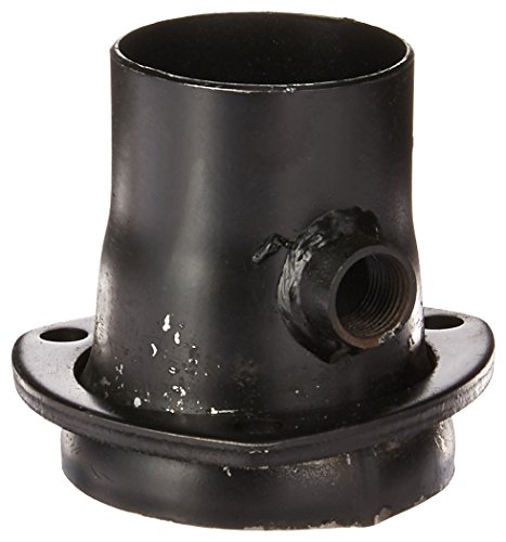 Oxygen Sensor Header Reducer Tube Size 2.5 in. Collector Size 3 in. w/Ball And Socket Flanges Mild Steel Oxygen Sensor Header Reducer - Hedman Hedders 21143