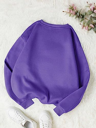 Image of SXV STYLE Solid Plain Unisex Cotton Oversized Baggy Sweatshirt