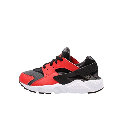 Nike Huarache Run Enfant Rouge Noir