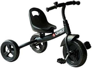 HOMCOM Baby Kids Children Toddler Tricycle Ride on 3 Wheels Bike (Black)