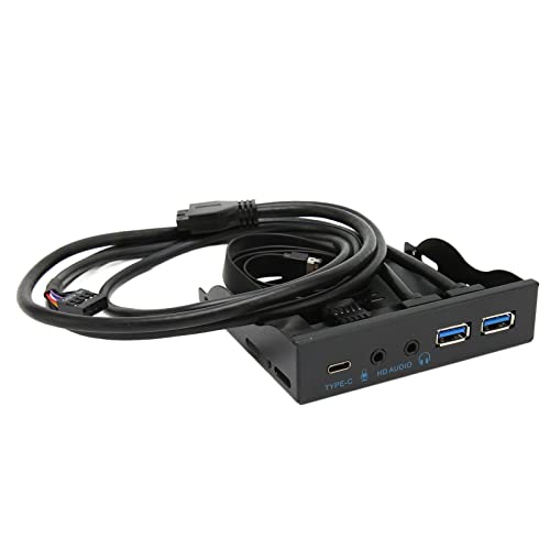 Hub USB 3.2 del Panel Frontal Yinhing de 10 Gbps con Lector de Disquete y 2 Puertos 3.0 2