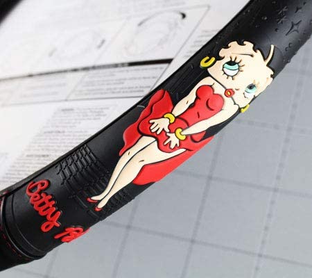 Plasticolor 006709R01 Betty Boop Skyline Car Truck Suv Steering Wheel Cover #TOP2