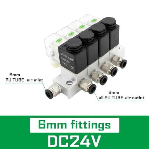 Électrovanne pneumatique 2V025-08 haut rendement AC220V vanne électrique de précision - 3