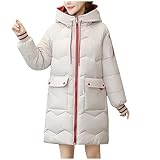 【Manteau Femme Hiver】Manteau femme hiver, Parkas femme hiver, Veste femme hiver, Blouson femme hiver chaud, Manteau polaire hiver, Veste manteaux à capuche, Doudoune femme hiver. Ce manteau d'hiver est composé d'un tissu extérieur polyester et d'un rembourrage épais en coton et en polyester, ce qui permet d'empêcher le froid de pénétrer et de conserver la température. La doublure en polaire douce offre une chaleur exceptionnelle.