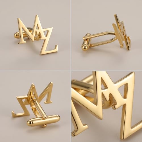 Mancuernillas personalizadas en acero inoxidable plateado miniatura 5