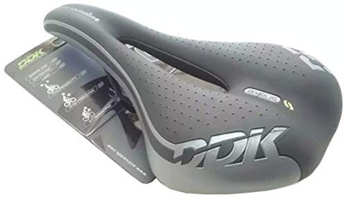 Banco Ddk Snake Selim Speed Mtb Vazado Preto E Cinza Bike