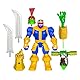 MixMashers Marvel Thanos individualisierbare Avengers Mix-and-Match Deluxe Action-Figur & Accessoires