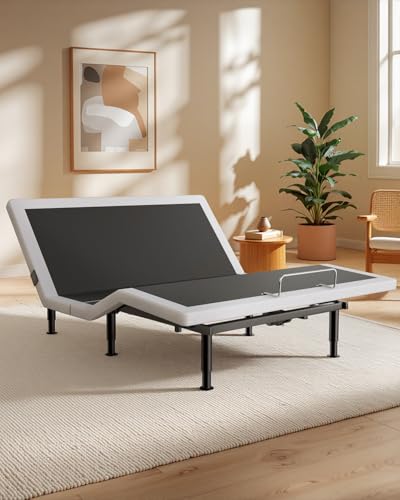 Yireehome Electric Queen Adjustable Bed Frame