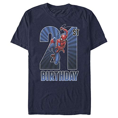 T-shirt Marvel Spider-Man Swinging : fini les pannes d'inspiration pour un cadeau de 21 ans