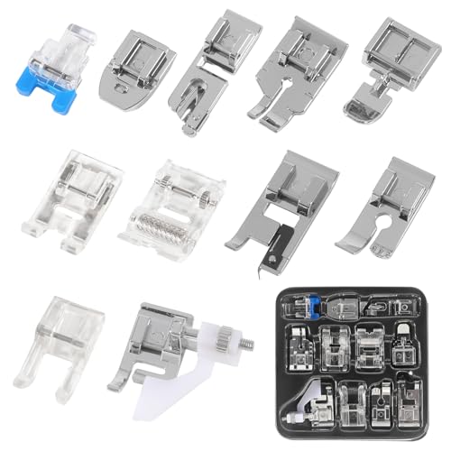 Set de 11 Pies Prensatela para Máquina de Coser miniatura 1