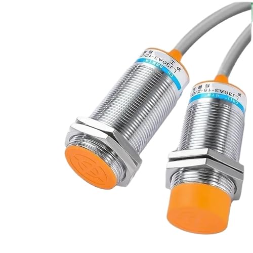 Sensor inductivo M30 con distancia de detección de 10mm e interruptor de metal plano LJ30A3