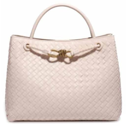 Bolso tejido para mujer tipo Tote y Hobo de cuero PU miniatura 1