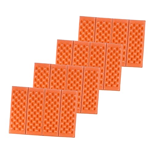 DECOMELODY 4pcs Portable Waterproof Camping Pads Ultra Lightweight Xpe Material for Outdoor Park Picnic