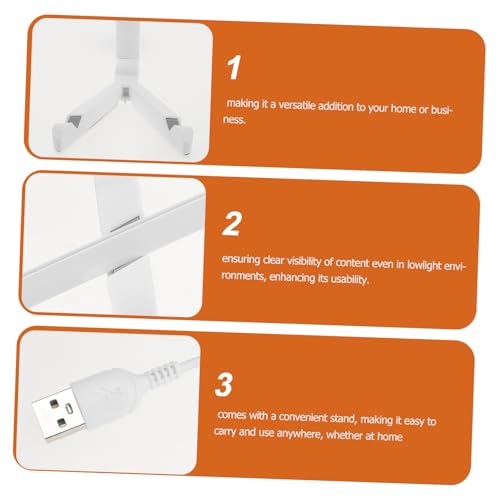 Tableau lumineux LED effaçable pour modifier vos menus facilement