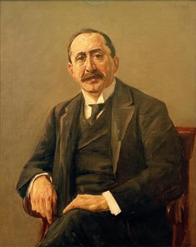 Portrait du réalisateur Julius Stern de Max Liebermann : Affiche Artistique Toile 60x90cm